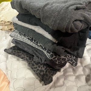 Mixed grey leggings- entire stack